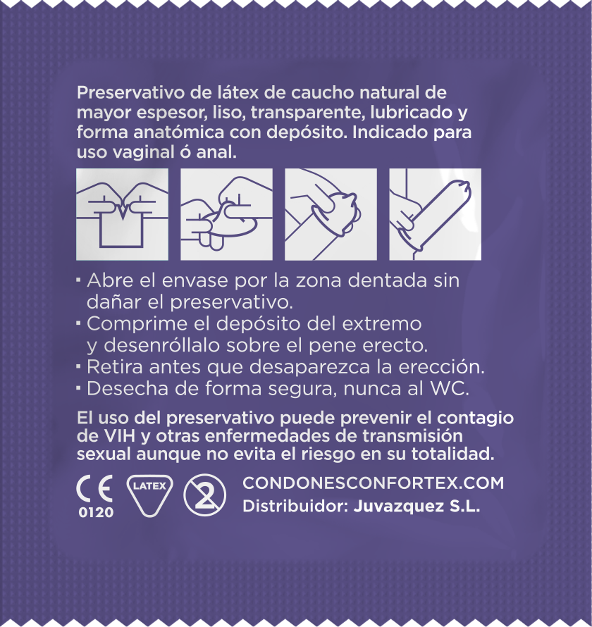 condones confortex forte