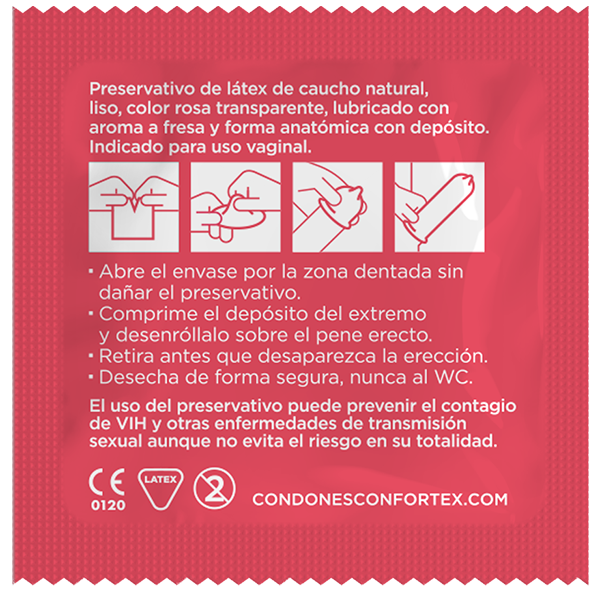 calidad condones confortex