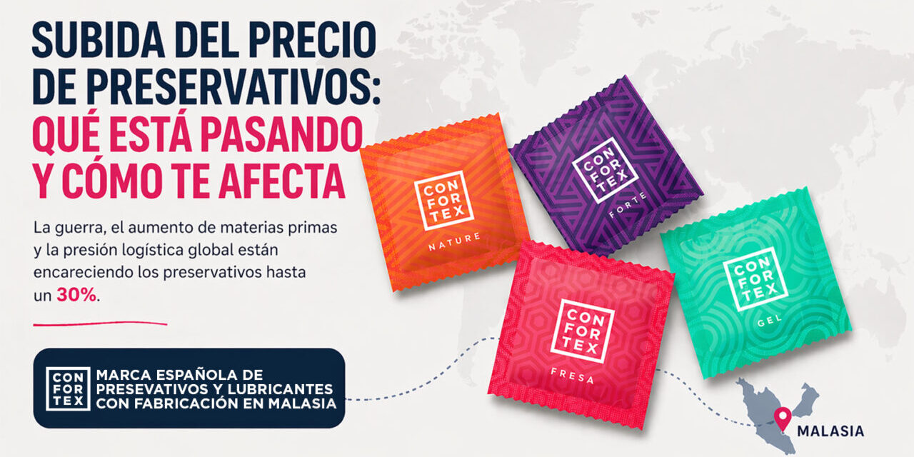 Subida del precio de preservativos en 2026: causas reales y qué pasará ahora
